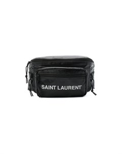 Текстильная поясная сумка Saint laurent