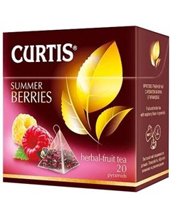 Цветочный чай Summer Berries 20 пирамидок Curtis
