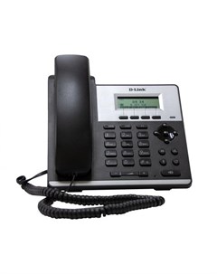 Телефон IP DPH 120SE F2A черный D-link
