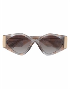 Солнцезащитные очки в геометричной оправе Dolce & gabbana eyewear