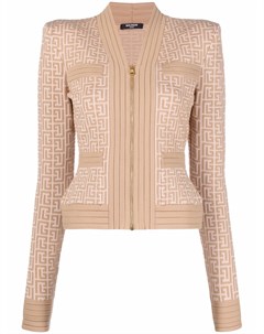 Кардиган с жаккардовым логотипом Balmain