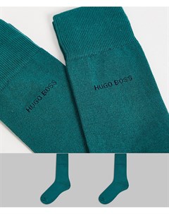 Набор из 2 пар зеленых носков Hugo Boss Boss by hugo boss