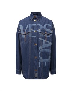 Джинсовая рубашка Versace