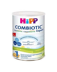Сухая адаптированная молочная смесь Combiotic 1 800гр Hipp