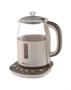 Электрический чайник KL 1373 кофейный Kelli