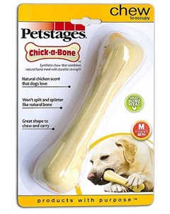 Игрушка Chick A Bone косточка с ароматом курицы для собак 14 см Petstages