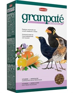Корм Granpatee Universelle универсальный для насекомоядных птиц 1 кг Padovan