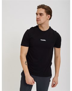 Чёрная футболка Sevenext с принтом Tagil Profmax