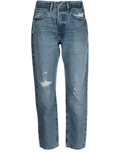Укороченные джинсы с завышенной талией Frame
