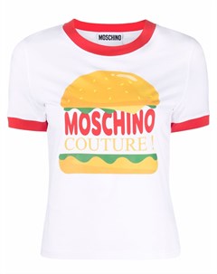 Футболка с графичным принтом Moschino