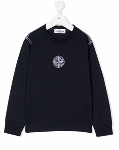 Толстовка с логотипом Compass Stone island junior