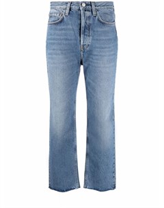 Укороченные джинсы прямого кроя Toteme