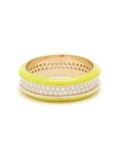 Золотое кольцо с желтым покрытием Lauren rubinski