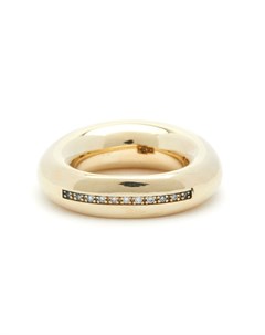 Золотое объемное кольцо Lauren rubinski