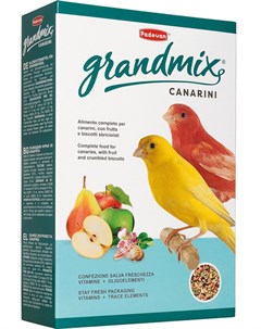 Сухой корм для канареек Grandmix Canarini комплексный 1 кг Padovan