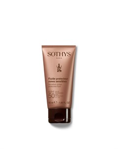 Флюид с SPF 50 для лица и чувствительных зон тела 50 мл Sun Care Sothys