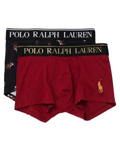 Комплект из двух трусов брифов с логотипом Polo ralph lauren