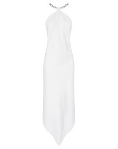 Белое платье с открытыми плечами Giuseppe di morabito