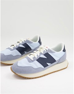 Голубые кроссовки 237 New balance