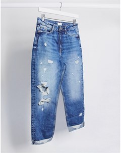 Синие джинсы в винтажном стиле River island