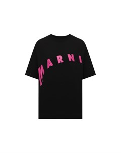 Хлопковая футболка Marni