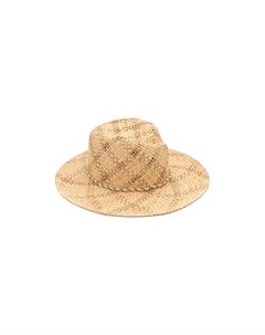 Шляпа Rose из рафии Maison michel