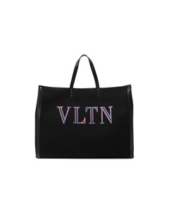 Текстильная сумка шопер NEON VLTN Valentino