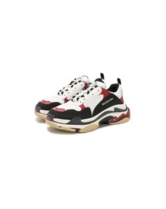 Комбинированные кроссовки Triple S Balenciaga