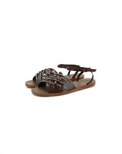 Кожаные сандалии Brunello cucinelli