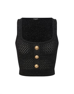 Топ из вискозы Balmain