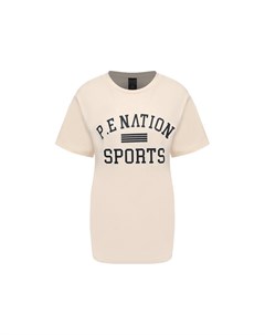 Хлопковая футболка P.e nation