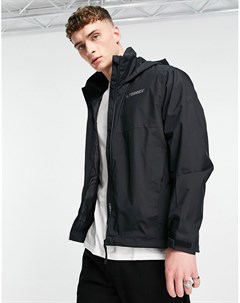Черная двухслойная куртка с капюшоном adidas Terrex Multi RAIN RDY Primegreen Adidas performance
