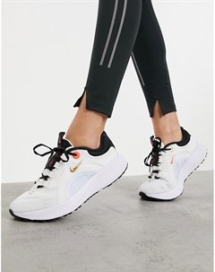 Кроссовки бело золотистого цвета Escape Run Nike running