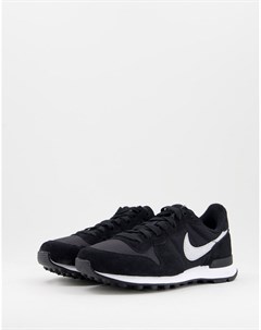 Черные кроссовки Internationalist Nike