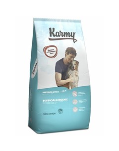 Hypoallergenic Medium Maxi полнорационный сухой корм для собак средних и крупных пород при аллергии  Karmy