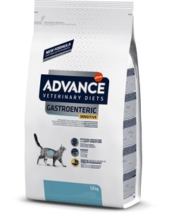 Сухой корм Gastroenteric sensitive с индейкой для кошек с заболеваниями желудочно кишечного тракта 1 Advance