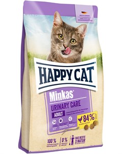 Сухой корм Minkas Urinary Care Adult с птицей для кошек 1 5 кг Птица Happy cat