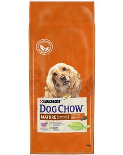Сухой корм Mature Adult для собак старше 5 лет 14 кг Ягненок Dog chow