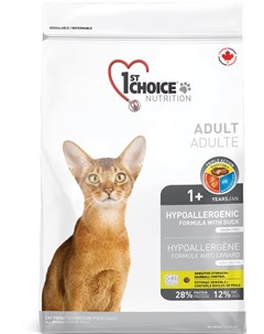 Сухой корм Adult Hypoallergenic гипоаллергенный для кошек 2 72 кг 1st choice