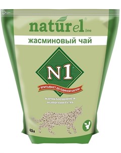 Наполнитель Naturel Жасминовый чай для кошек 4 5 л 3 4 кг N1