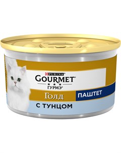 Консервы Gold паштет с тунцом для кошек 85 г Тунец Gourmet