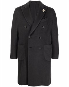 Двубортное кашемировое пальто Lardini