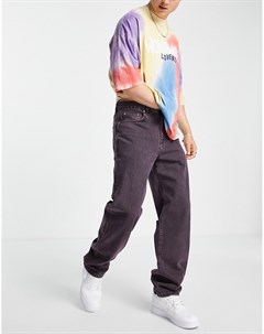 Фиолетовые свободные джинсы Asos design