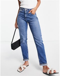 Узкие джинсы в винтажном стиле с завышенной талией farleigh Asos design