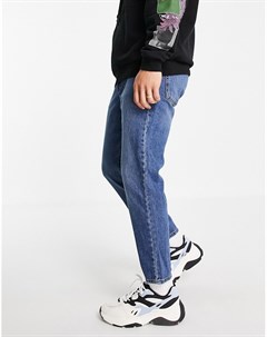 Классические джинсы винтажного темного оттенка Asos design