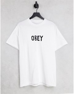 Белая футболка Og Obey