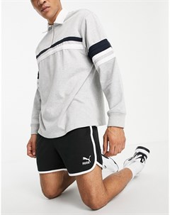 Черные спортивные шорты с логотипом Puma