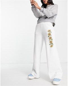 Спортивные штаны с принтом подсолнухов от комплекта Earth Day Hollister