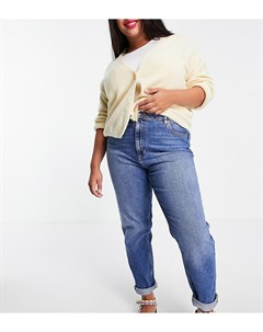 Узкие джинсы в винтажном стиле с завышенной талией ASOS DESIGN Curve Farleigh Asos curve