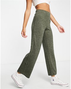 Зеленые трикотажные брюки от комплекта Jdy